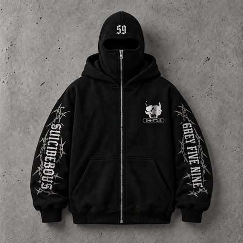 $uicideboy$ Masked Zip-up Hoodie (unisex)
